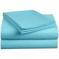aqua blue sheets