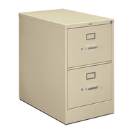 beige metal file cabinet