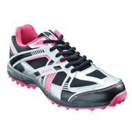 black pink grays sneakers 