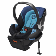 blue baby car seat