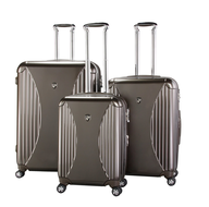 brown set luggage 