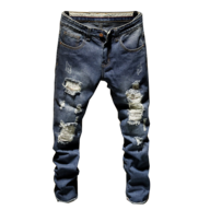class dim ripped jeans