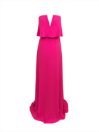 hot pink maxi bcbq dress