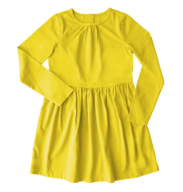 kids yellow dress 