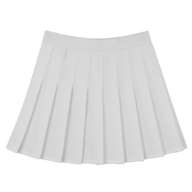 plus size white skirt 