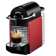 red nespresso machine 