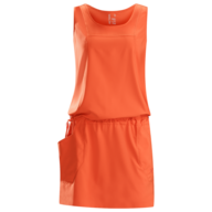 womens orange dress 