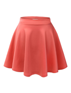 womens orange skirt 