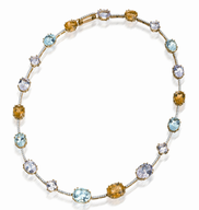 gemstone diamond bracelet 
