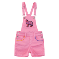 kids pink overall 
