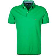 mens green tommy hilfiger polo
