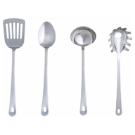 silver kitchen utensils 
